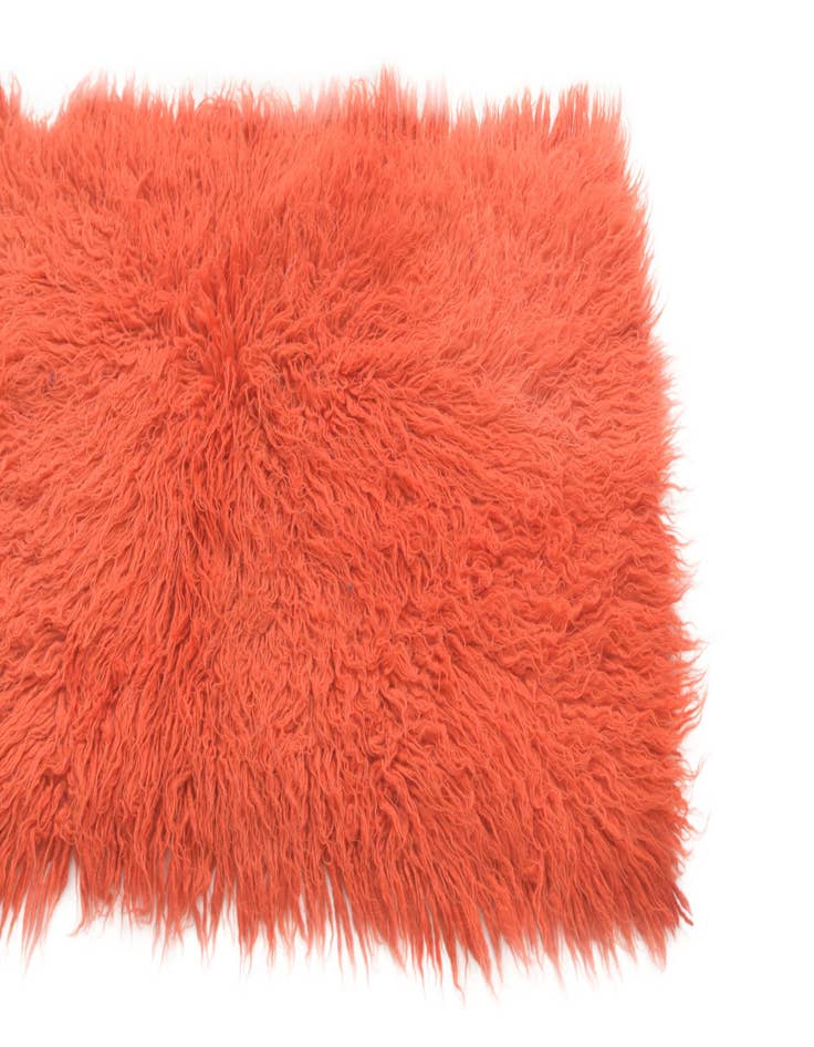 Detail image of 2' 8 x 4' 3  Hand Knotted Moroccan Wool Rug