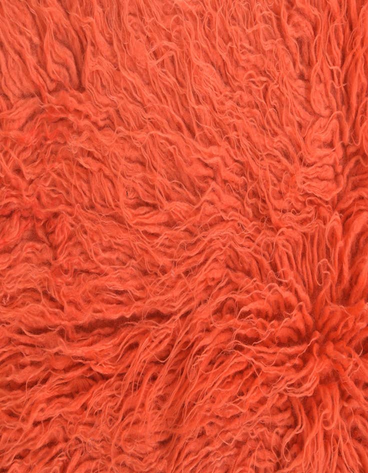 Detail image of 2' 8 x 4' 3  Hand Knotted Moroccan Wool Rug