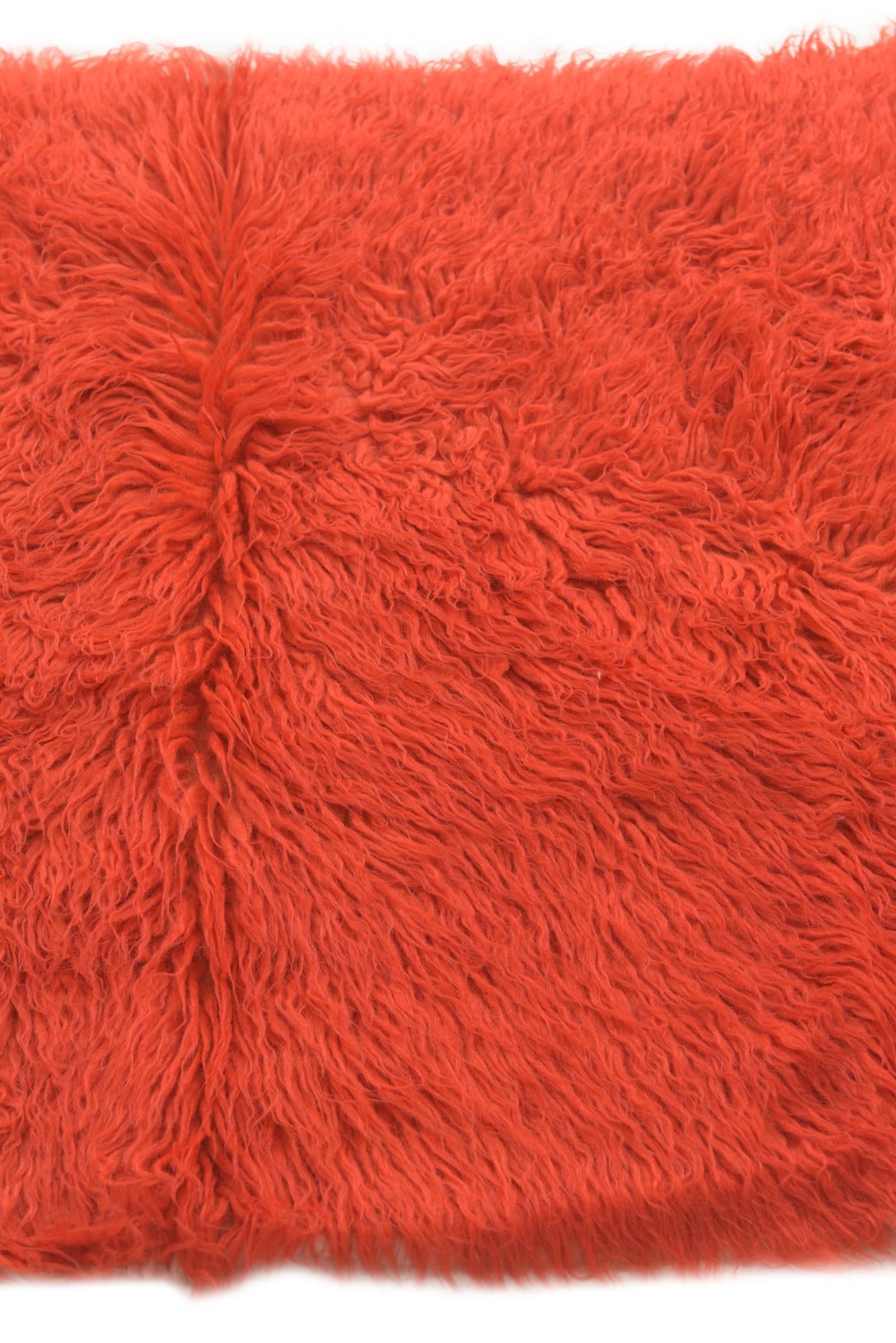 2' 5 x 4' 5 Hand Knotted Moroccan Wool Rug
