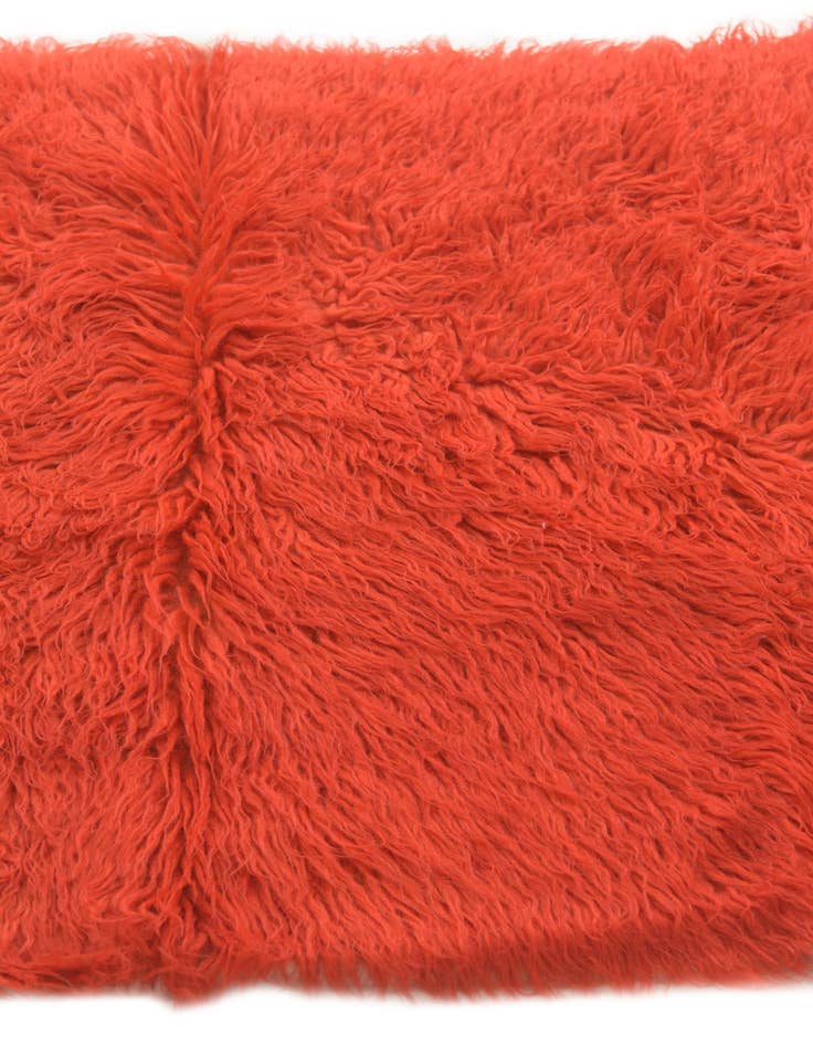 Detail image of 2' 5 x 4' 5  Hand Knotted Moroccan Wool Rug