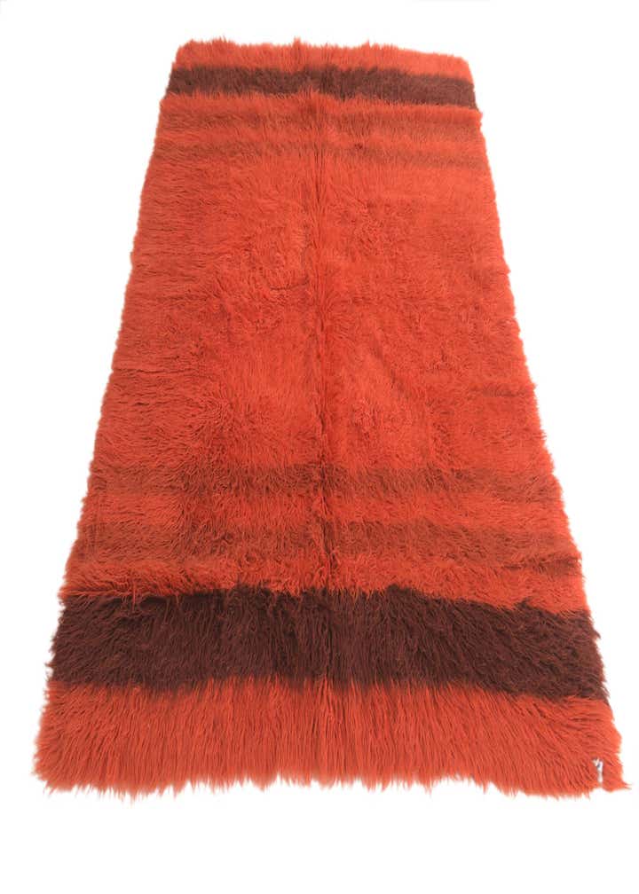 4' 8 x 6' 6 Hand Knotted Moroccan Wool Rug