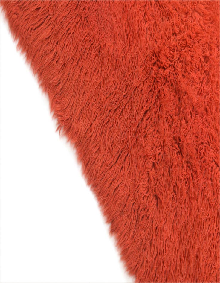 Detail image of 4' 8 x 6' 6 Hand Knotted Moroccan Wool Rug