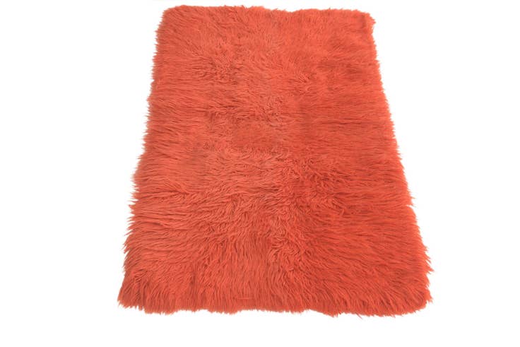 Detail image of 2' 2 x 3' 10 Hand Knotted Moroccan Wool Rug