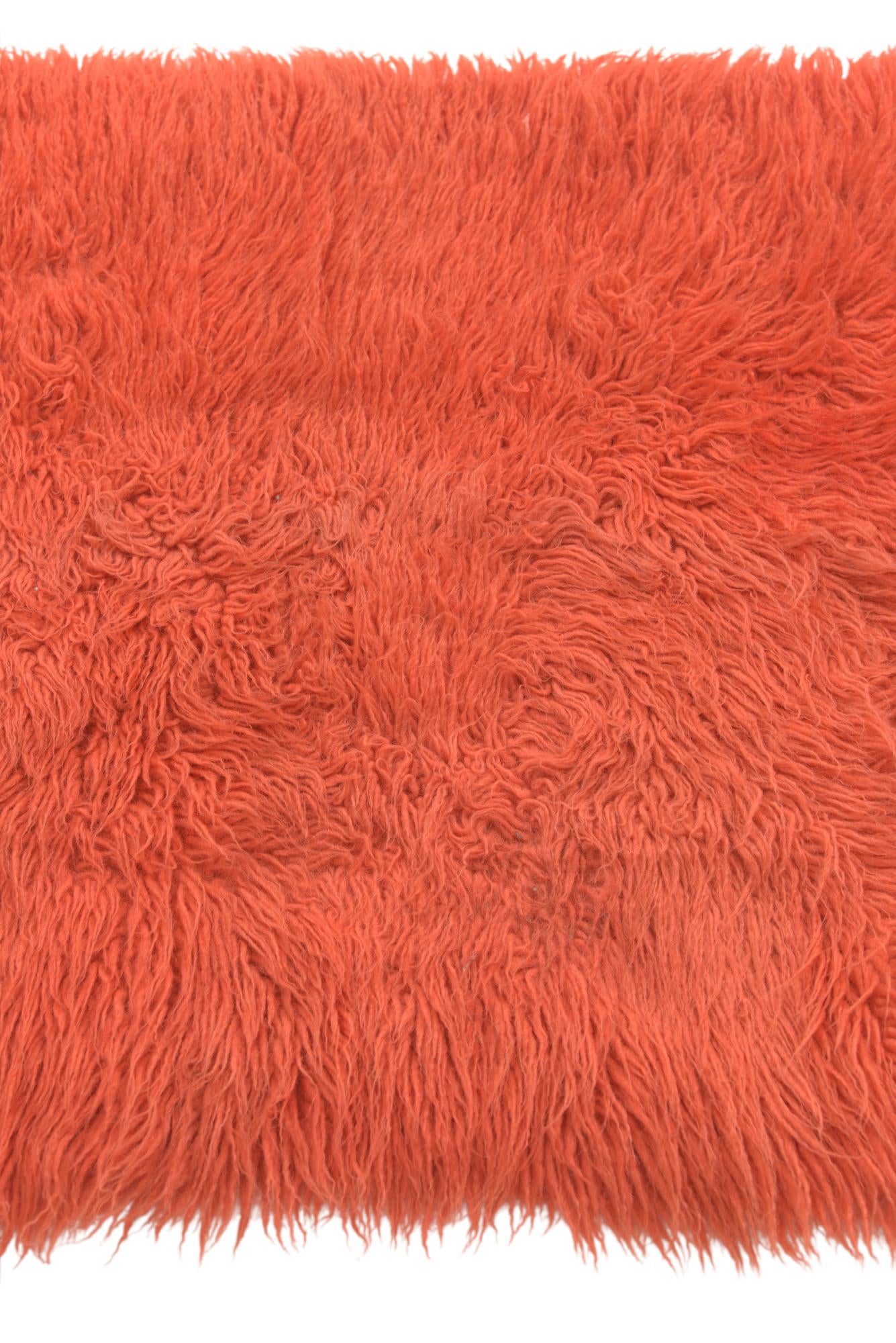 2' 2 x 3' 10 Hand Knotted Moroccan Wool Rug
