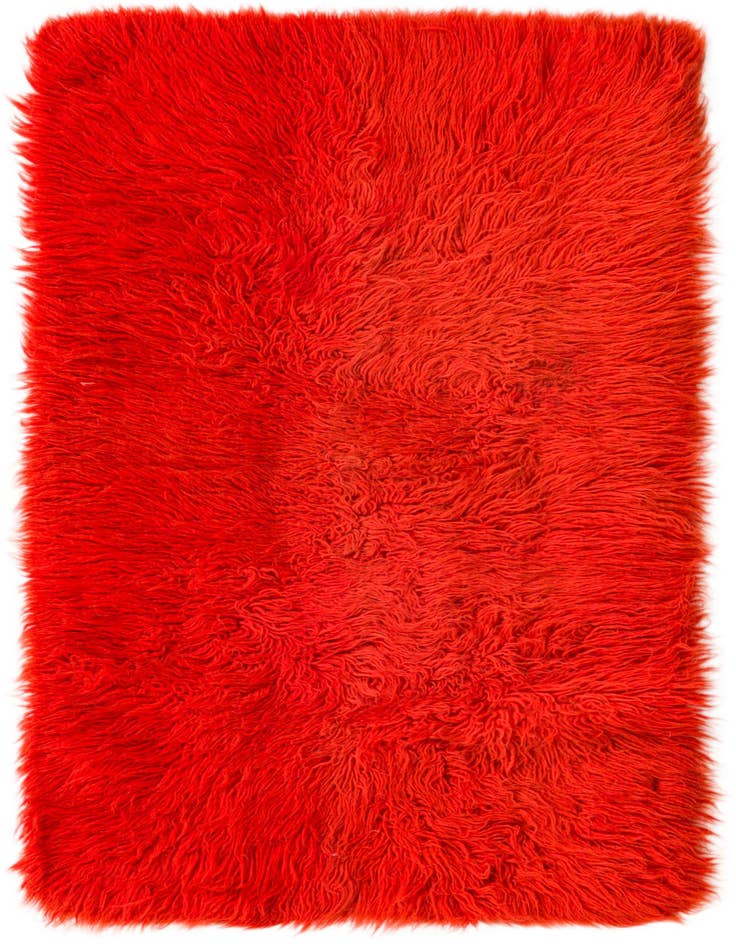 Detail image of 2' 2 x 3' 10 Hand Knotted Moroccan Wool Rug