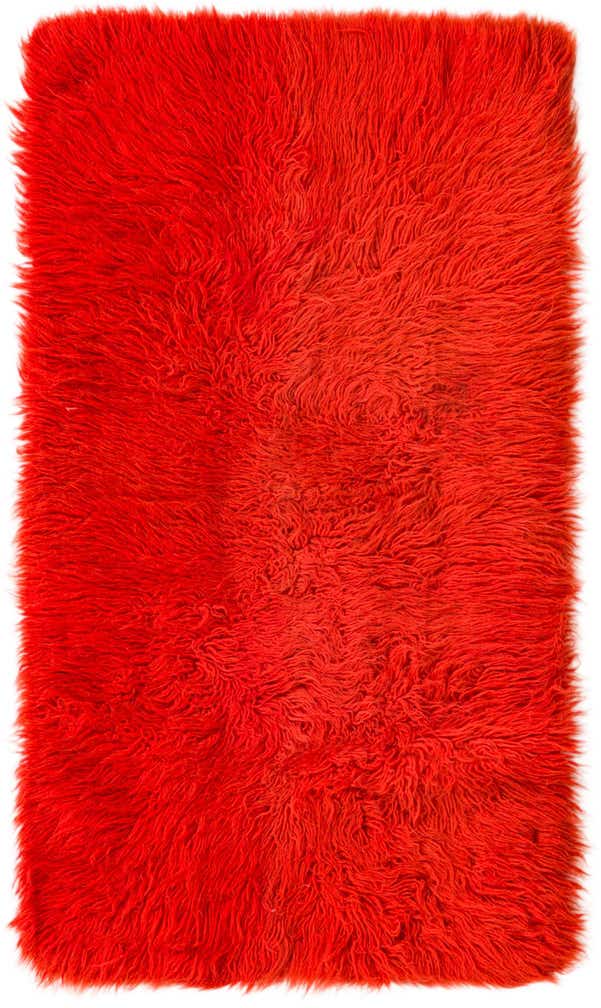 2' 2 x 3' 10 Hand Knotted Moroccan Wool Rug