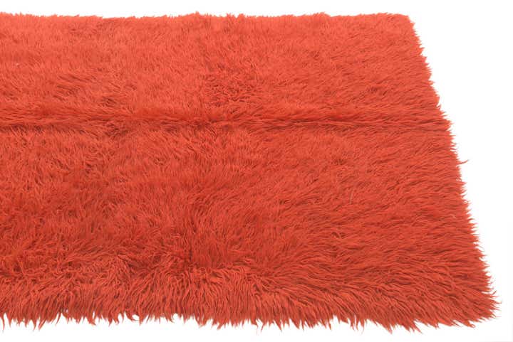 4' 7 x 6' 8 Hand Knotted Moroccan Wool Rug