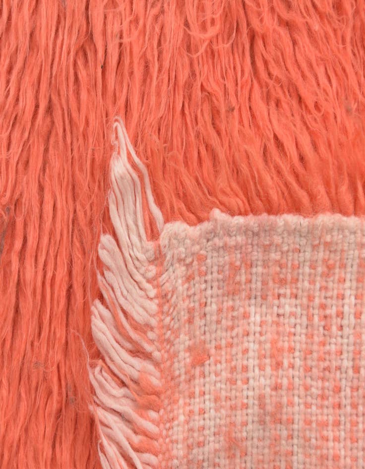 Detail image of 3' x 5'  Hand Knotted Moroccan Wool Rug