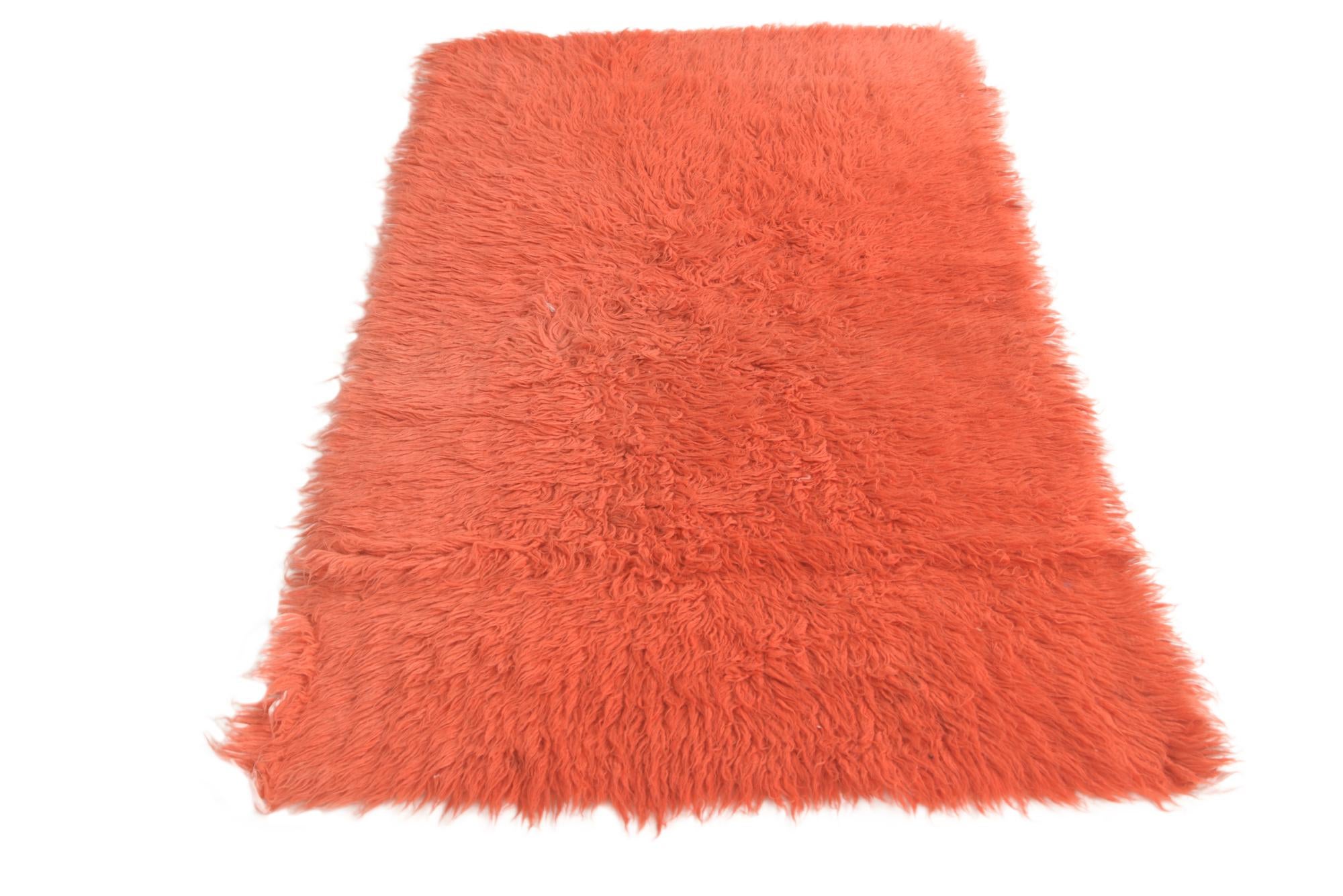 3' 2 x 5' 6 Hand Knotted Moroccan Wool Rug