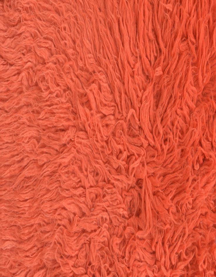 Detail image of 3' 2 x 5' 6  Hand Knotted Moroccan Wool Rug