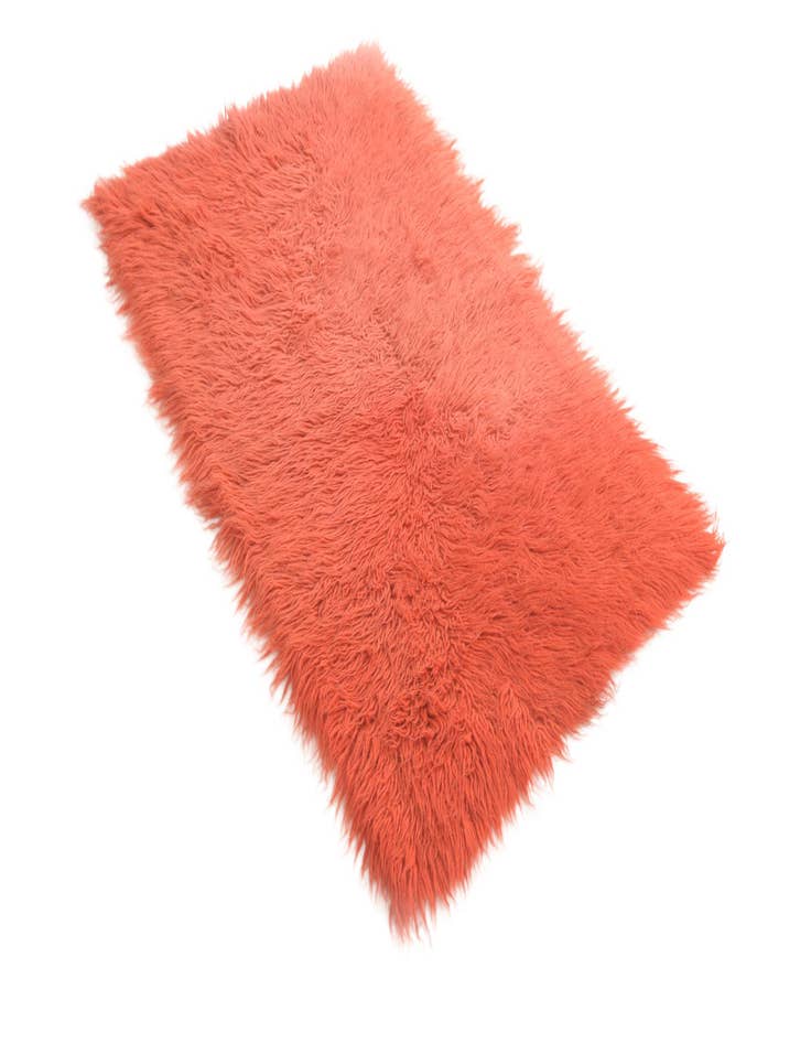 Detail image of 2' 6 x 4' 6  Hand Knotted Moroccan Wool Rug