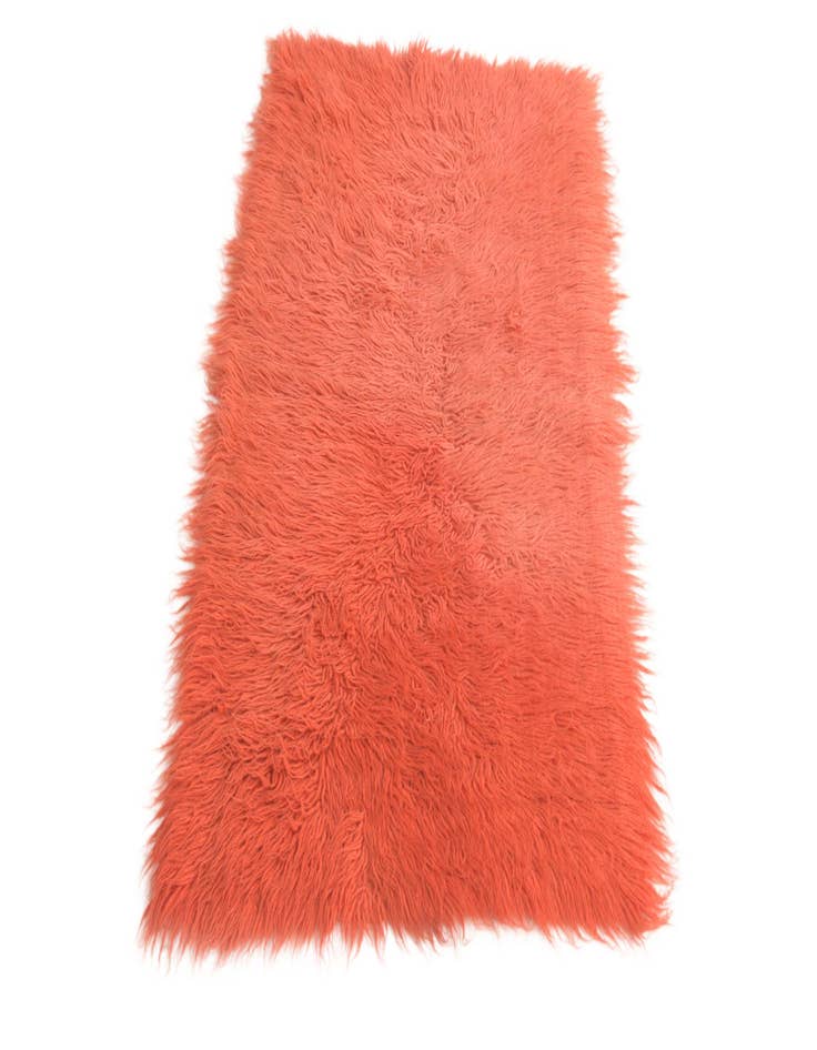 Detail image of 2' 6 x 4' 6  Hand Knotted Moroccan Wool Rug