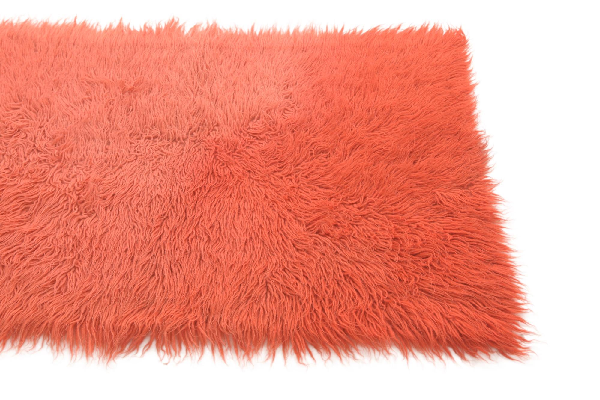 2' 6 x 4' 6 Hand Knotted Moroccan Wool Rug
