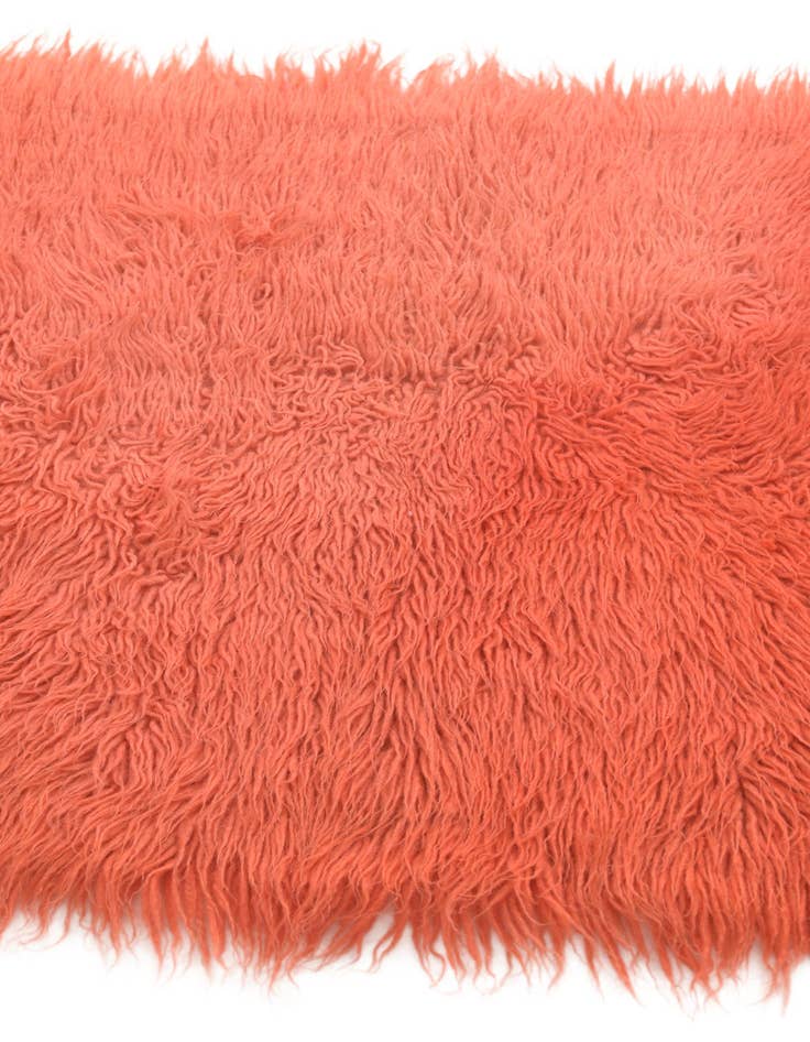 Detail image of 2' 6 x 4' 6  Hand Knotted Moroccan Wool Rug