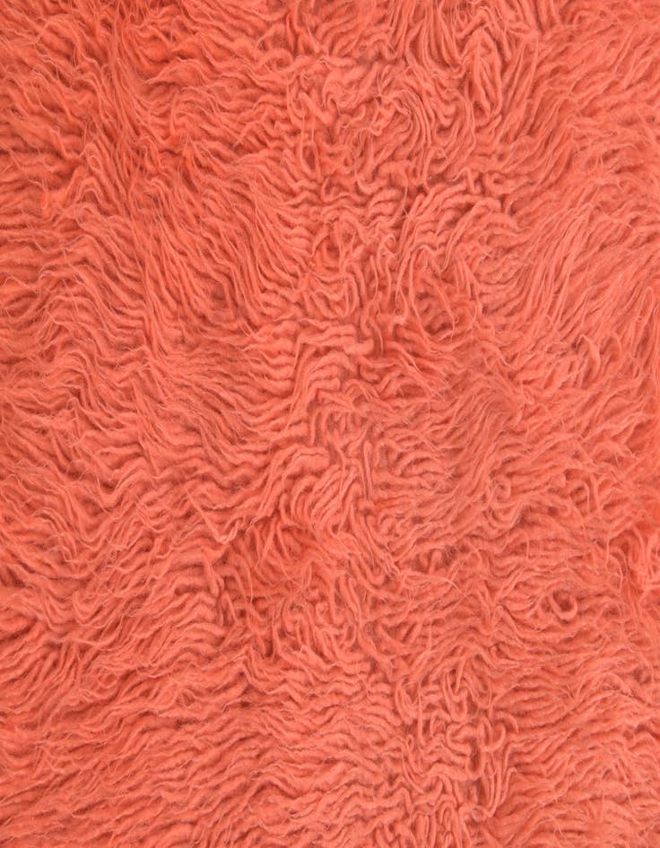 Detail image of 2' 6 x 4' 6  Hand Knotted Moroccan Wool Rug