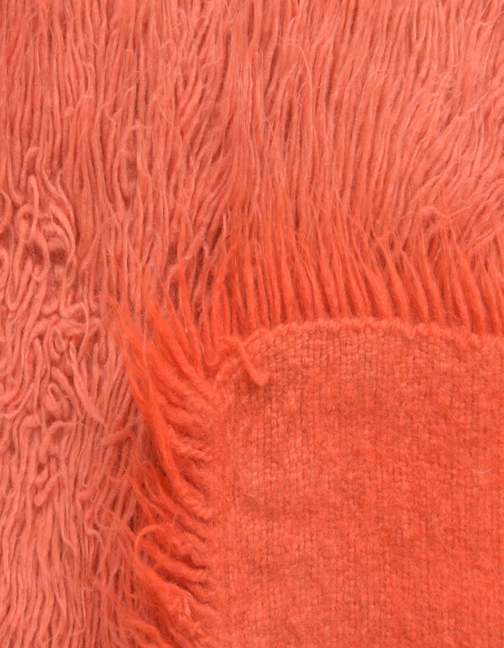 Detail image of 2' 6 x 4' 6  Hand Knotted Moroccan Wool Rug