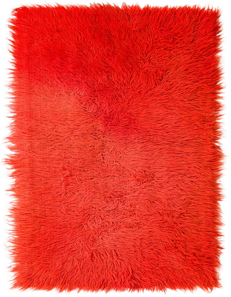 Detail image of 2' 6 x 4' 6 Hand Knotted Moroccan Wool Rug