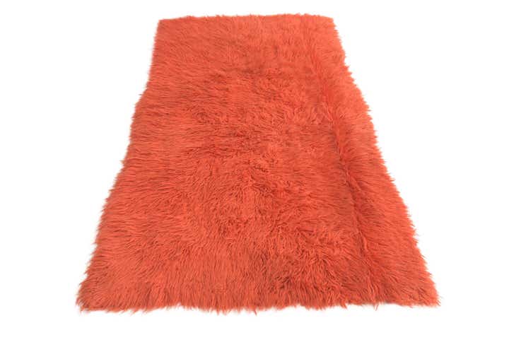 3' 6 x 6' 8 Hand Knotted Moroccan Wool Rug