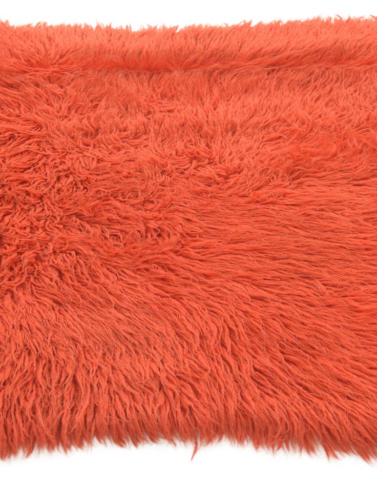 Detail image of 3' 6 x 6' 8  Hand Knotted Moroccan Wool Rug