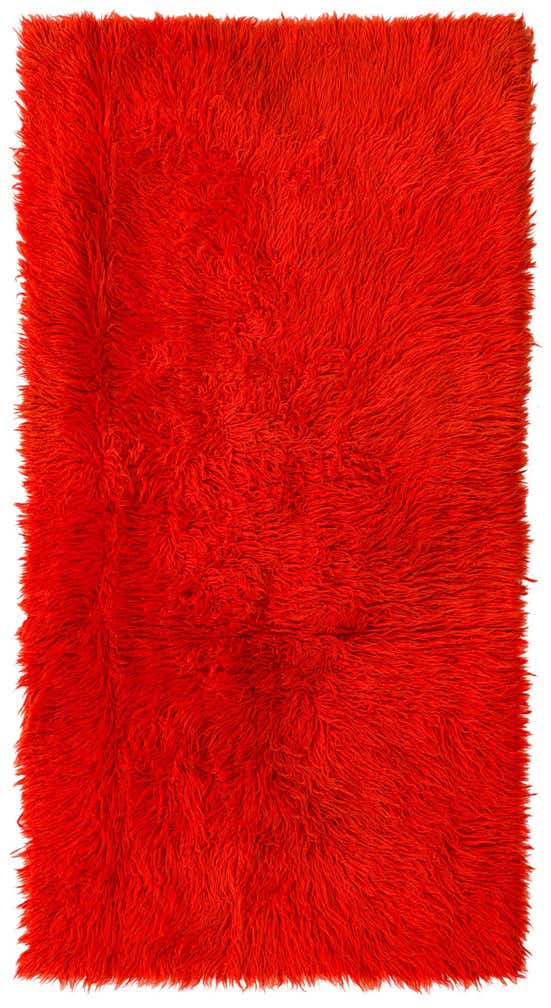 3' 6 x 6' 8 Hand Knotted Moroccan Wool Rug