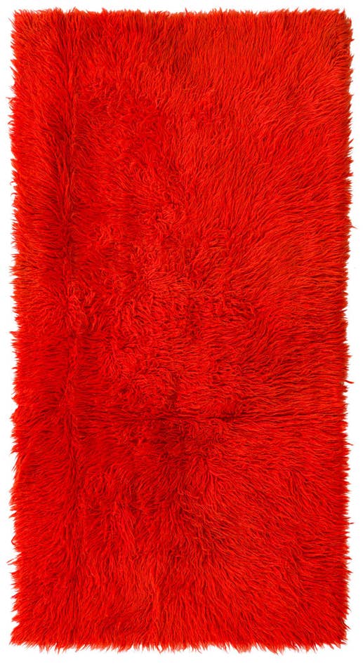 Detail image of 105cm x 205cm Hand Knotted Moroccan Wool Rug