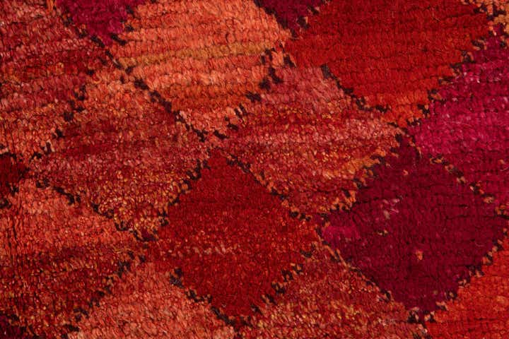 9' 3 x 12' 7 Hand Knotted Moroccan Wool Rug