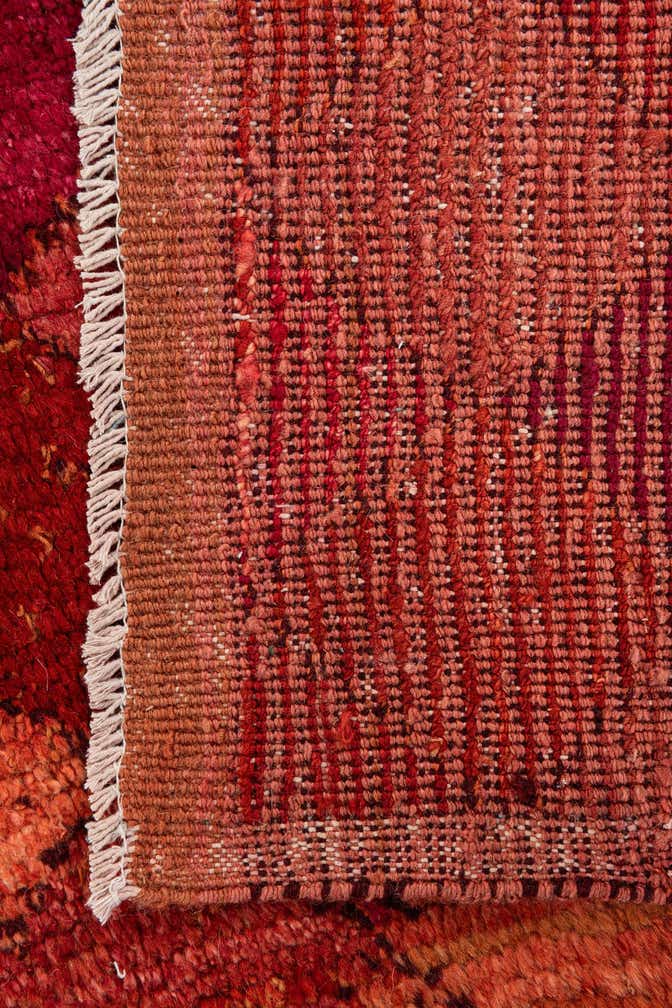 9' 3 x 12' 7 Hand Knotted Moroccan Wool Rug