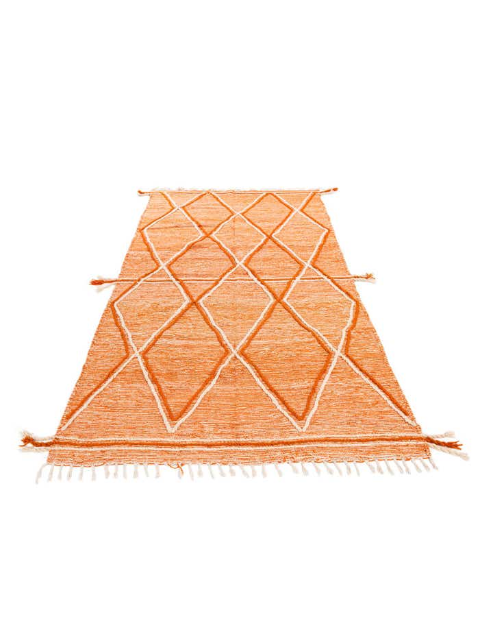 5' 10 x 10' 6 Hand Knotted Moroccan Wool Rug