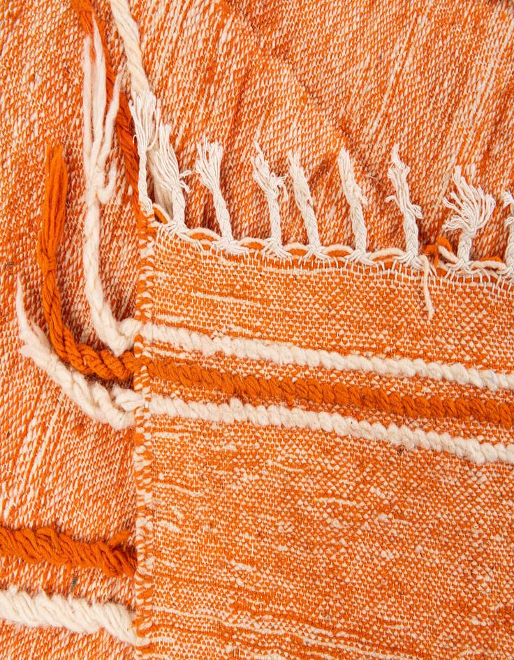 Detail image of 5' 10 x 10' 6  Hand Knotted Moroccan Wool Rug