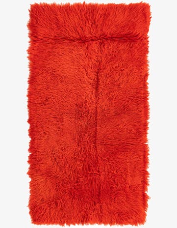 2' 6 x 5' Hand Knotted Moroccan Wool Rug