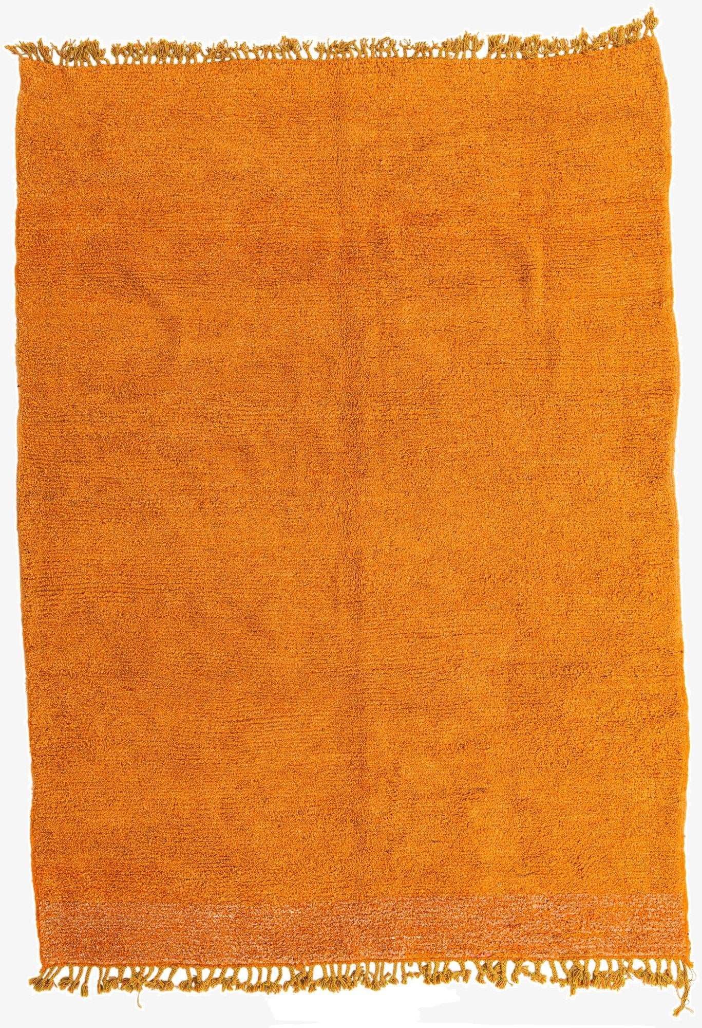 7' x 9' 6  Hand Knotted Moroccan Wool Rug