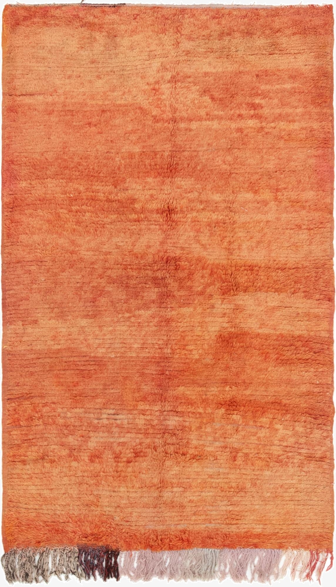 3' 5 x 6'  Hand Knotted Moroccan Wool Rug