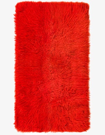 2' 2 x 3' 10 Hand Knotted Moroccan Wool Rug