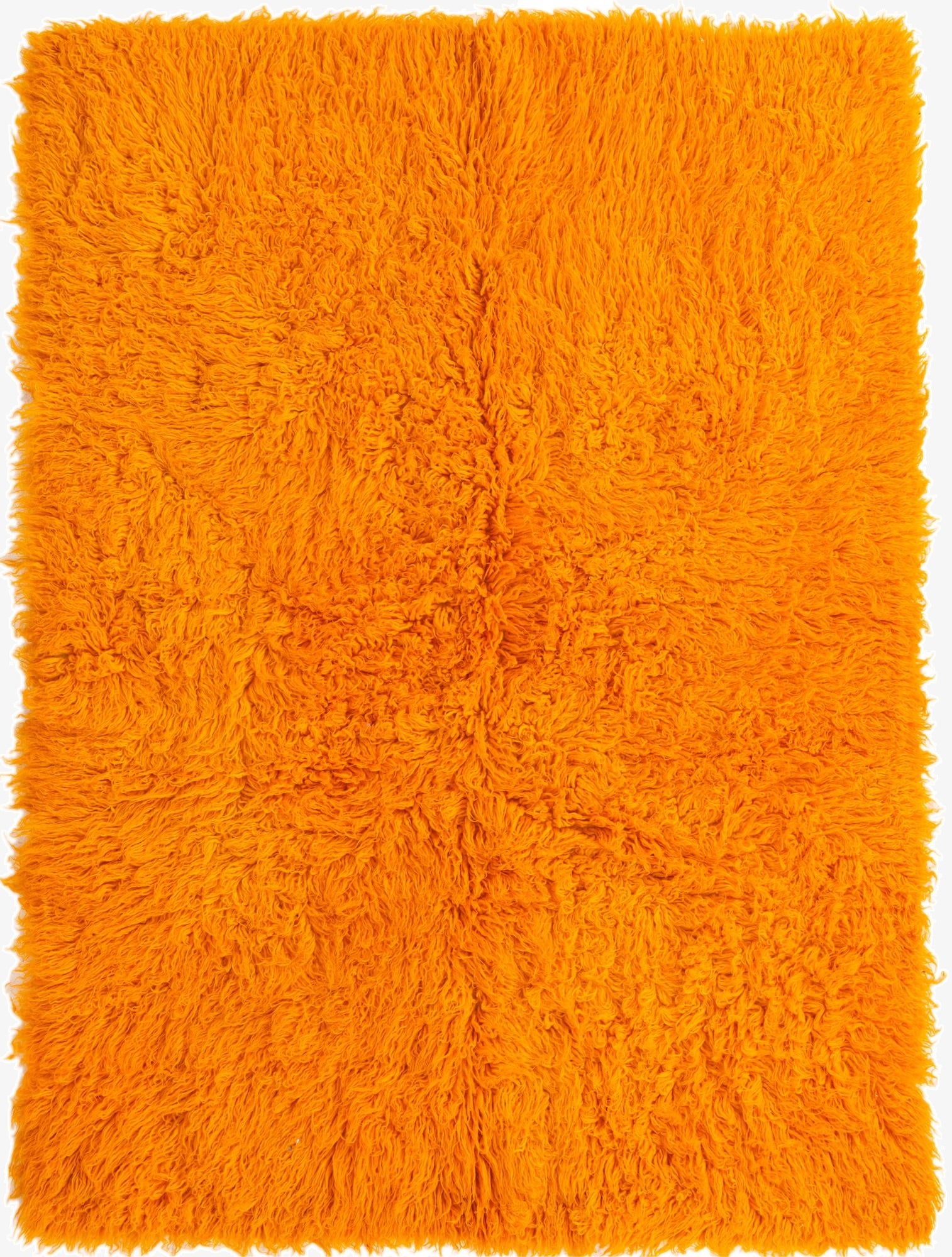 4' 9 x 6' 7  Hand Knotted Moroccan Wool Rug