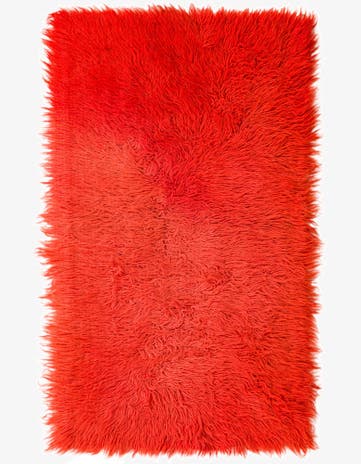 2' 6 x 4' 6 Hand Knotted Moroccan Wool Rug