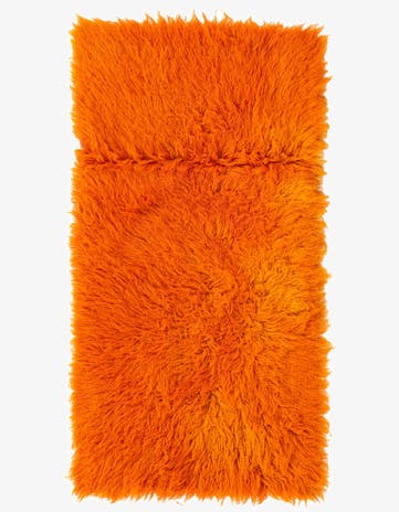 2' 4 x 4' 5 Hand Knotted Moroccan Wool Rug