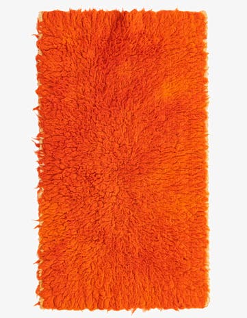 2' 5 x 4' 4 Hand Knotted Moroccan Wool Rug