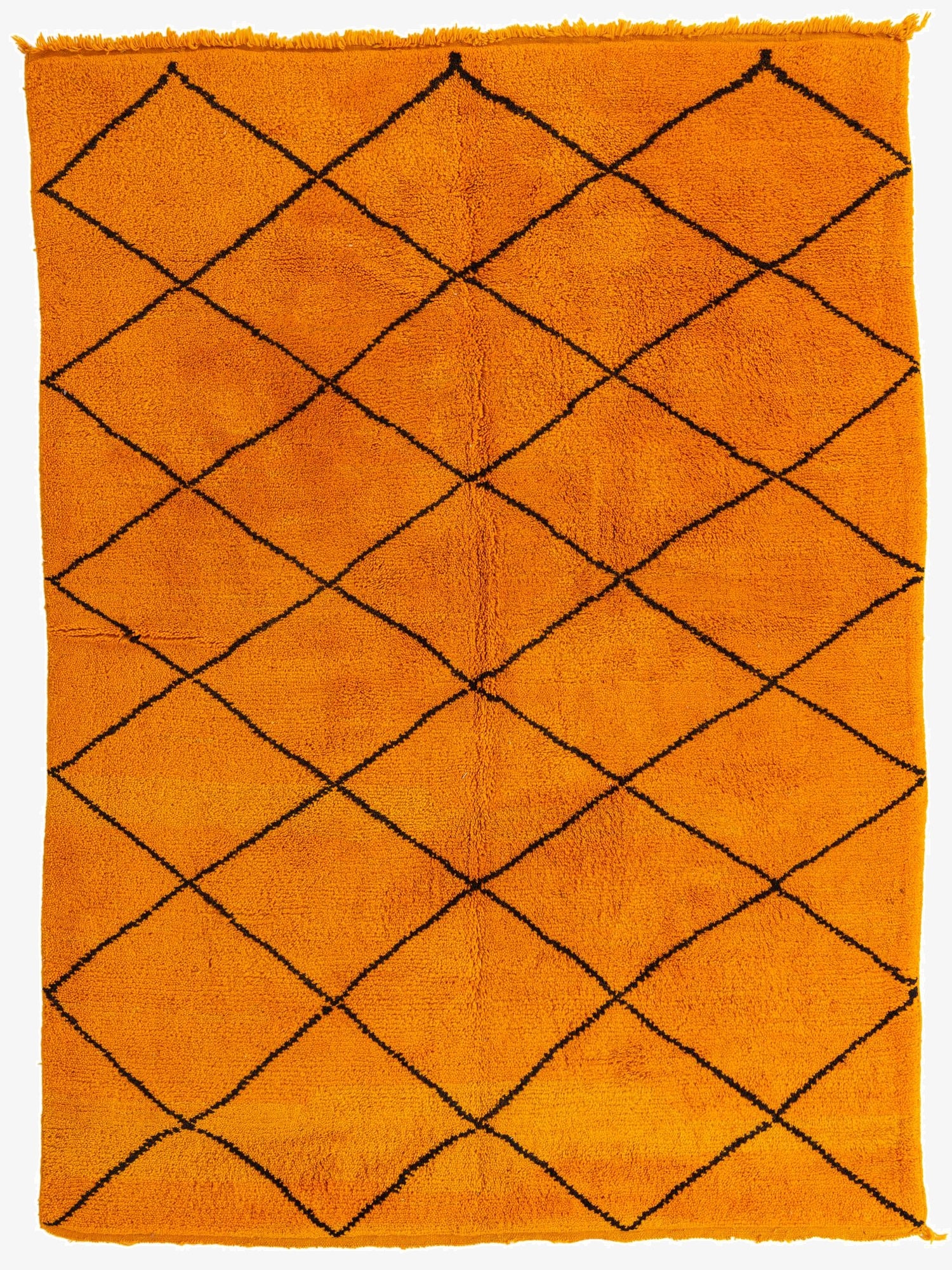 7' x 9' 7  Hand Knotted Moroccan Wool Rug