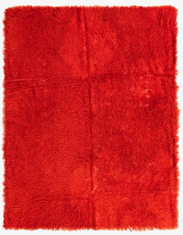 6' 6 x 8' Hand Knotted Moroccan Wool Rug