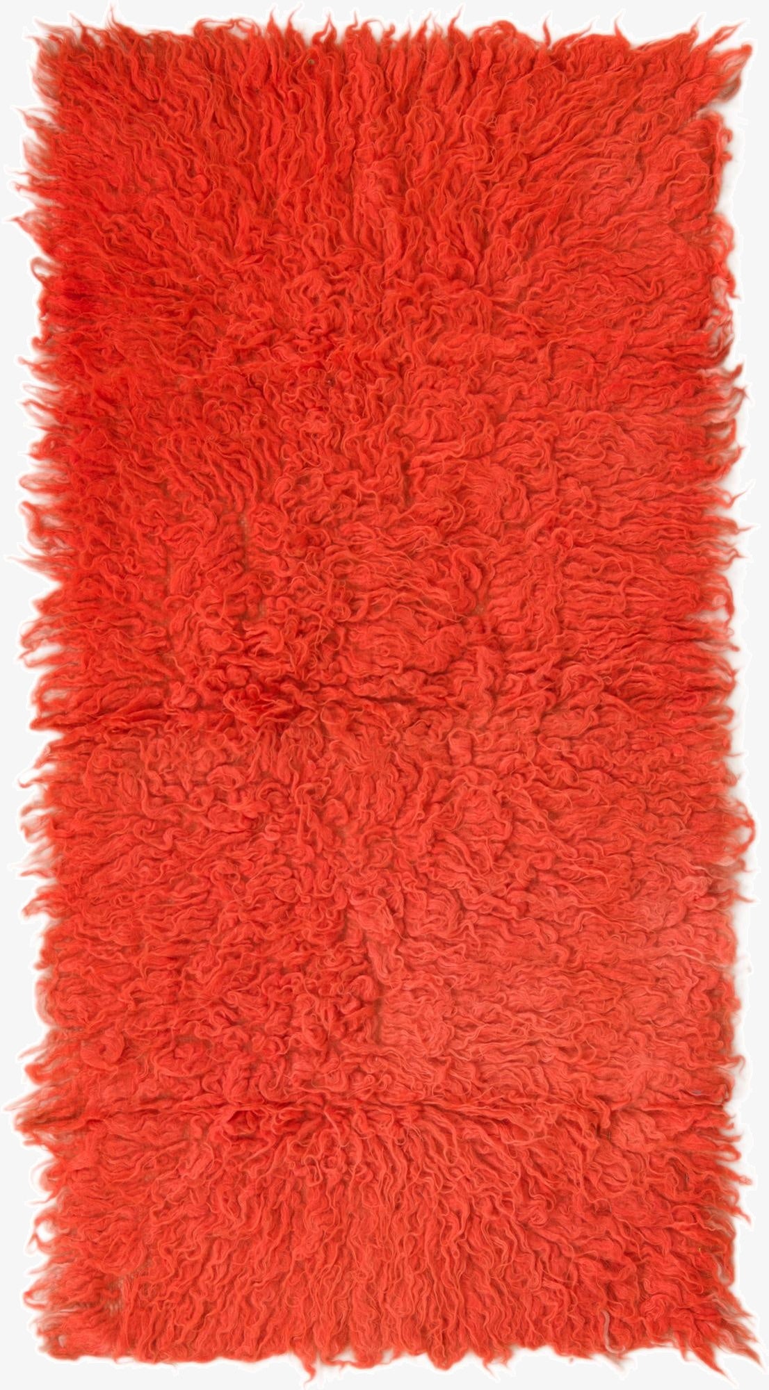 60cm x 117cm  Hand Knotted Moroccan Wool Rug