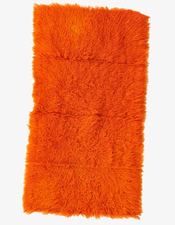 2' 6 x 4' 6 Hand Knotted Moroccan Wool Rug