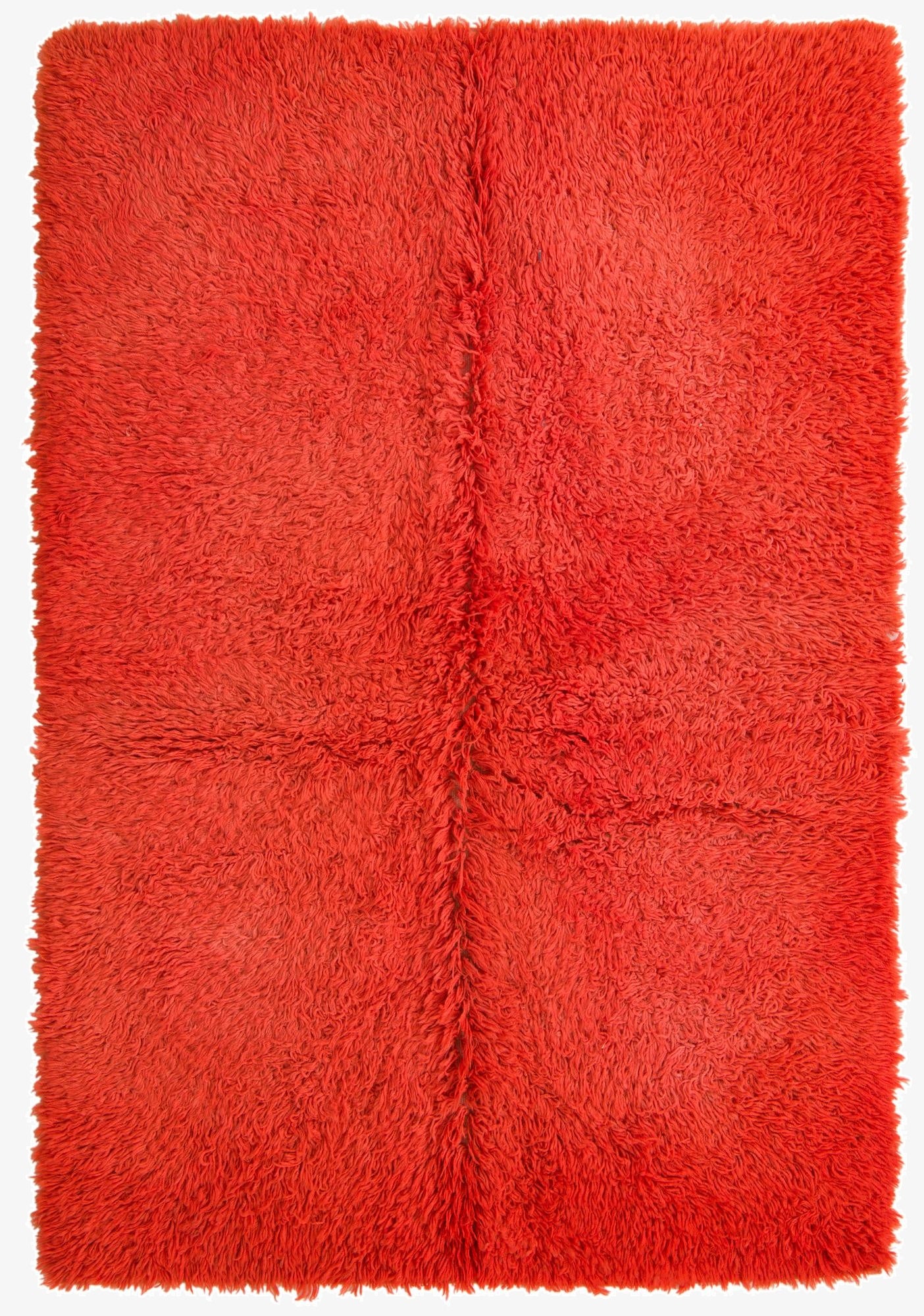 5' 7 x 8'  Hand Knotted Moroccan Wool Rug