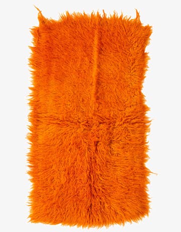 2' 5 x 4' 6 Hand Knotted Moroccan Wool Rug