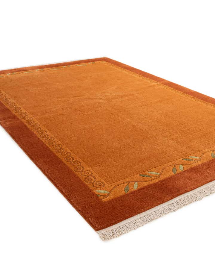 5' 7 x 7' 10 Hand Knotted Nepal Wool Rug
