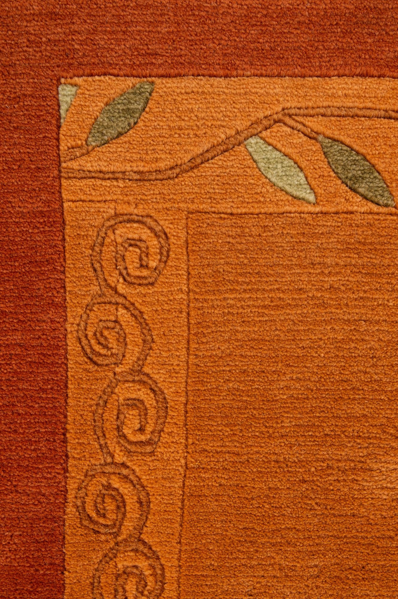 5' 7 x 7' 10 Hand Knotted Nepal Wool Rug