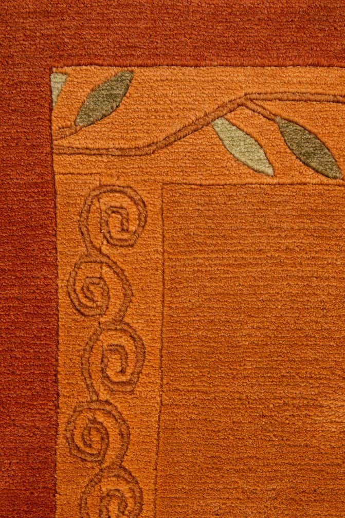 5' 7 x 7' 10 Hand Knotted Nepal Wool Rug