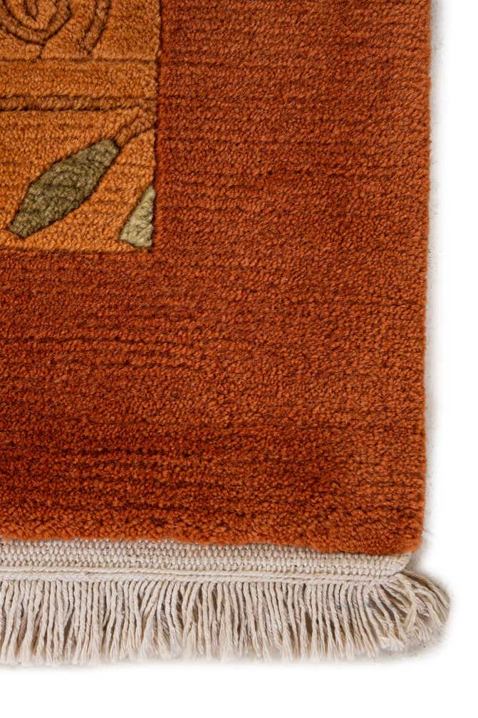 5' 7 x 7' 10 Hand Knotted Nepal Wool Rug