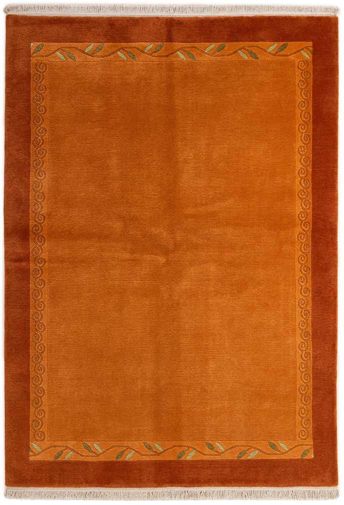 5' 7 x 7' 10 Hand Knotted Nepal Wool Rug
