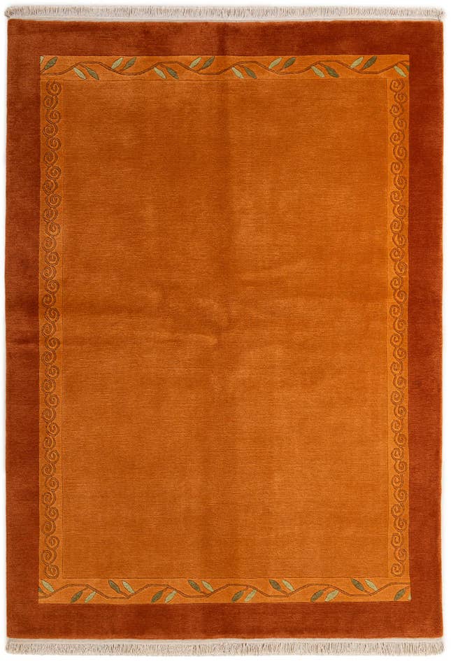 Detail image of 5' 7 x 7' 10 Hand Knotted Nepal Wool Rug