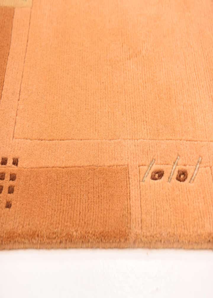 4' 1 x 5' 9 Hand Knotted Nepal Wool Rug